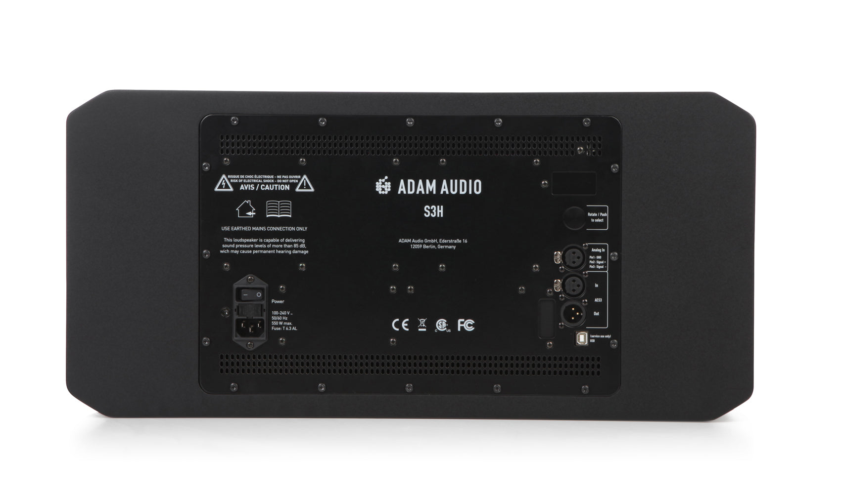 Monitor Systems - ADAM Audio S3H Mid-field Monitor  - Professional Audio Design, Inc