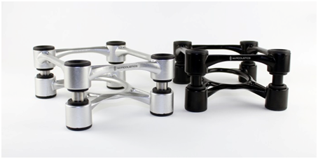 Isoacoustic Aperta aluminum acoustic isolation stands