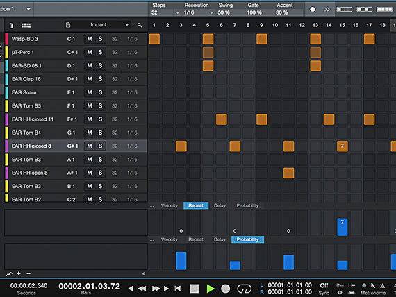 Presonus ATOM SQ - Hybrid MIDI Keyboard / Pad Performance and Production Controller