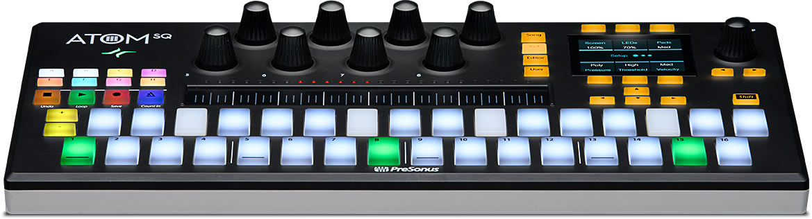 Presonus ATOM SQ - Hybrid MIDI Keyboard / Pad Performance and Production Controller