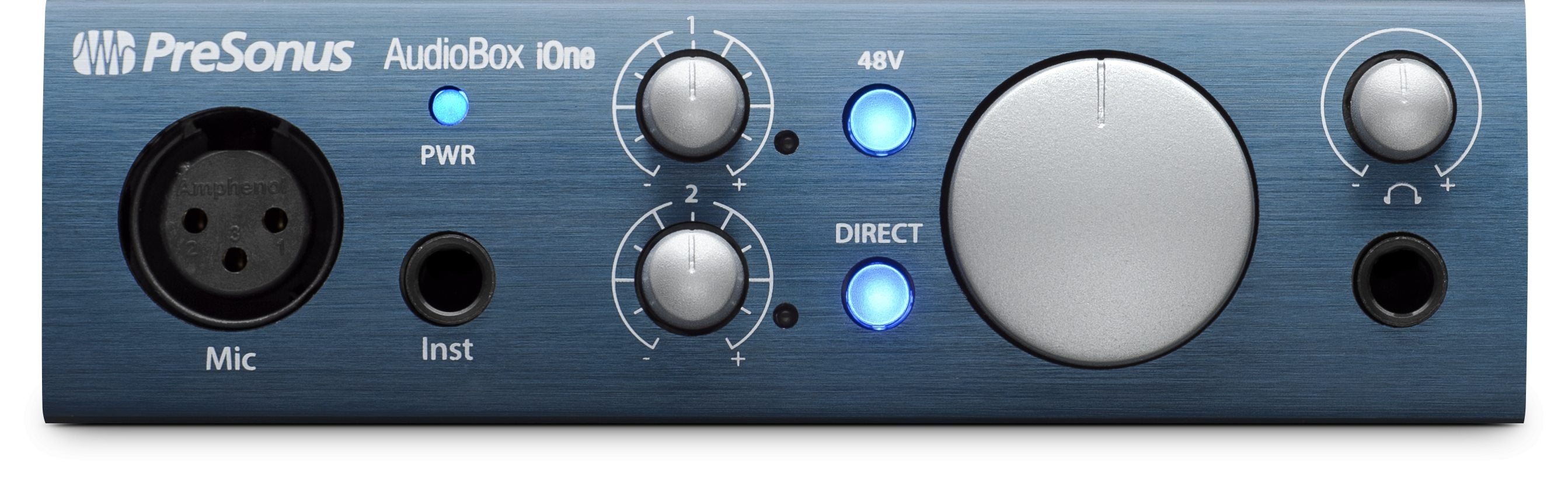 Presonus AudioBox iOne - The USB/iPad Audio Interface for Guitarists and Songwriters.