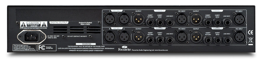 Focusrite ISA 428 MKII - Mic Preamp - Professional Audio Focusrite ISA 428 MKII - Mic Preamp - Professional Audio