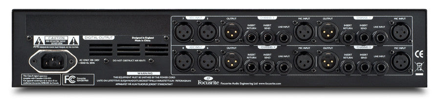 Recording Equipment - Focusrite - Focusrite ISA 428 MKII - Professional Audio Design, Inc