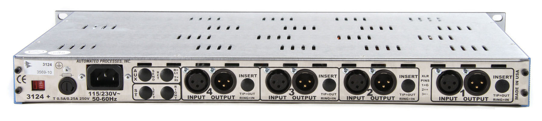 Recording Equipment - API - API 3124+ - Professional Audio Design, Inc
