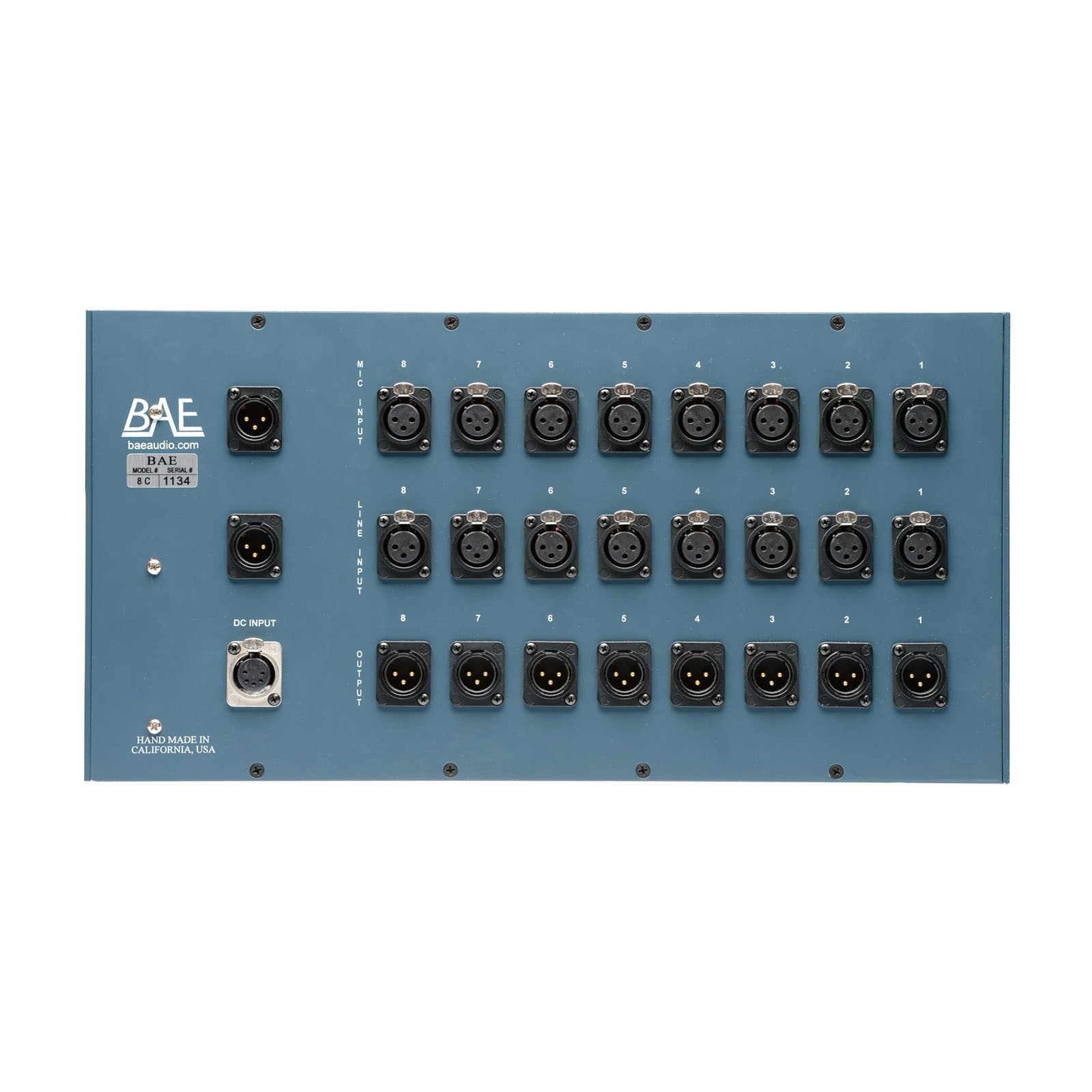Recording - BAE Audio - BAE 8CMWPS-8 channel Mix with Power Supply - Professional Audio Design, Inc