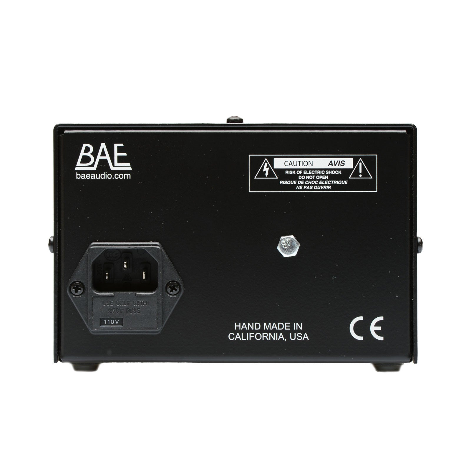 Recording Equipment - BAE Audio - BAE DUAL312WPS-19" Rackmount 2 channel Mic Preamp with Power Supply - Professional Audio Design, Inc