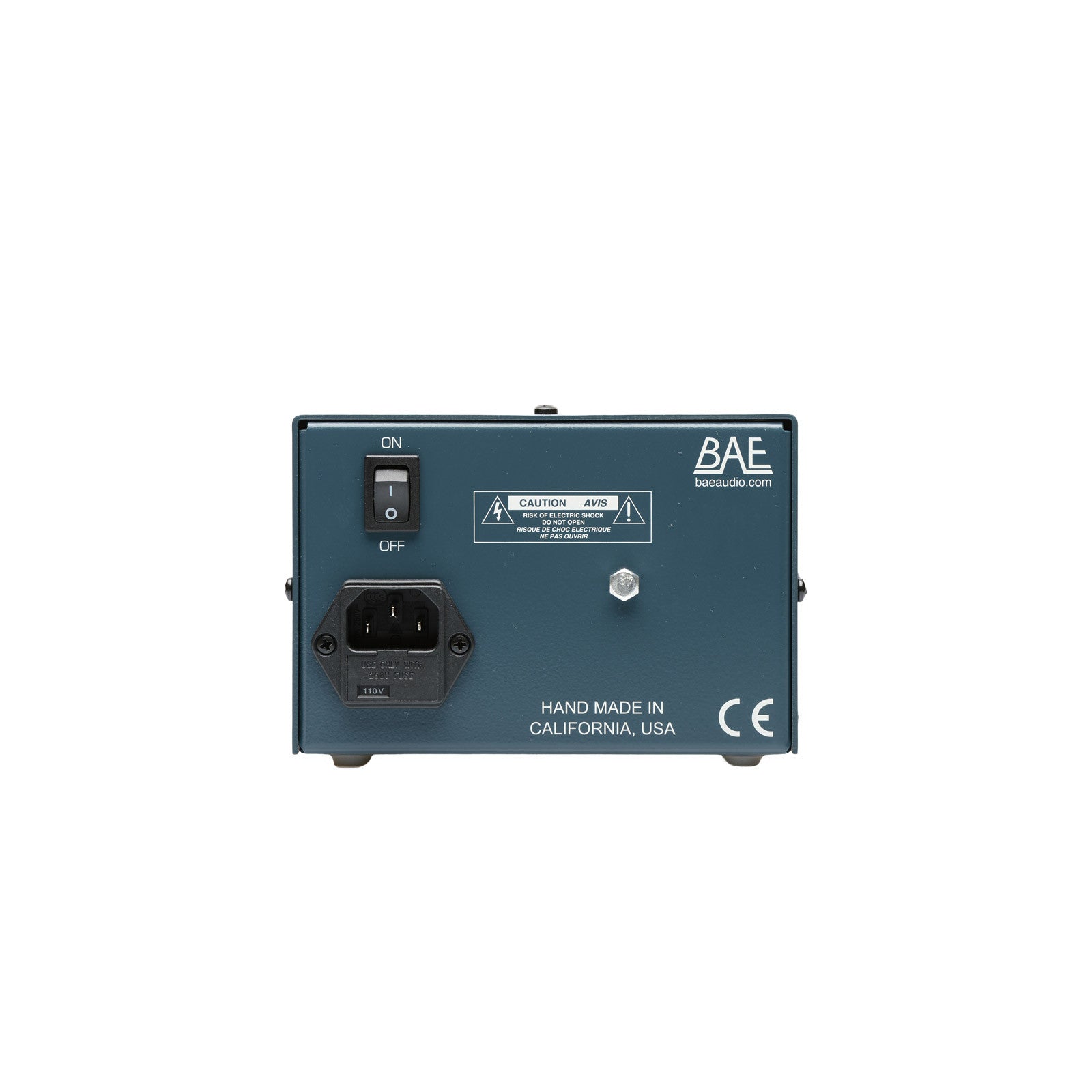 Recording Equipment - BAE Audio - BAE DUAL73MPWPS-19" Dual channel Mic pre with Power Supply - Professional Audio Design, Inc