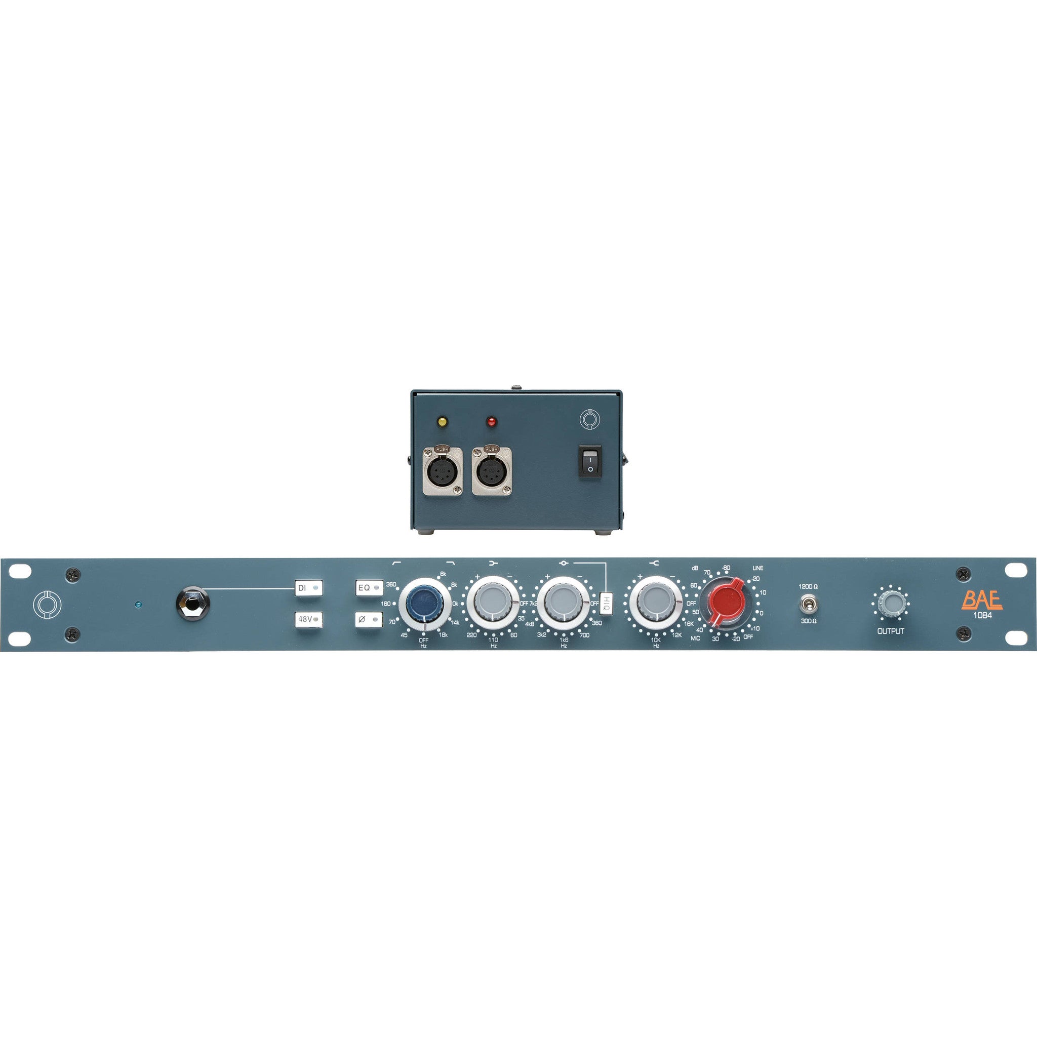 Recording Equipment - BAE Audio - BAE 1084WPS-19" Rackmount Version, With Power Supply - Professional Audio Design, Inc