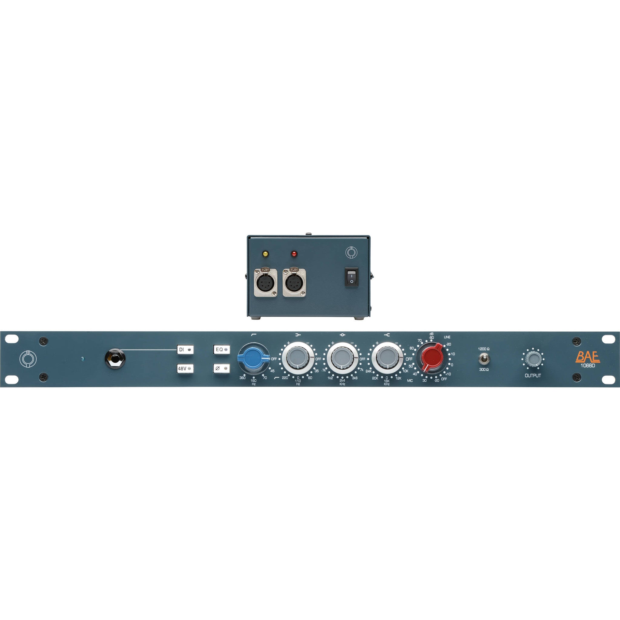 Recording Equipment - BAE Audio - BAE 1066DWPS-19" Rackmount Version, With Power Supply - Professional Audio Design, Inc