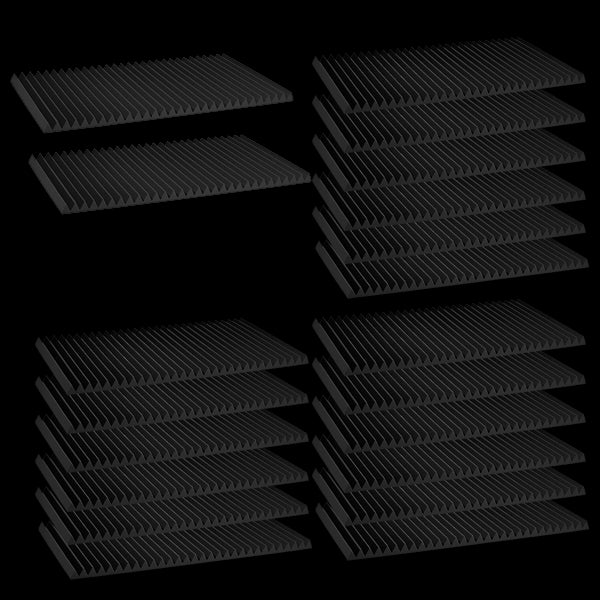Acoustics - Auralex Acoustics - Auralex 1" Studiofoam Wedge-24 - Professional Audio Design, Inc