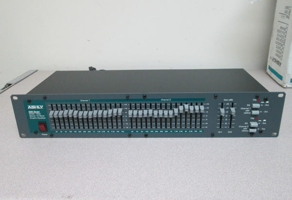 Ashly GQX 1502 15 Band Graphic Equalizer