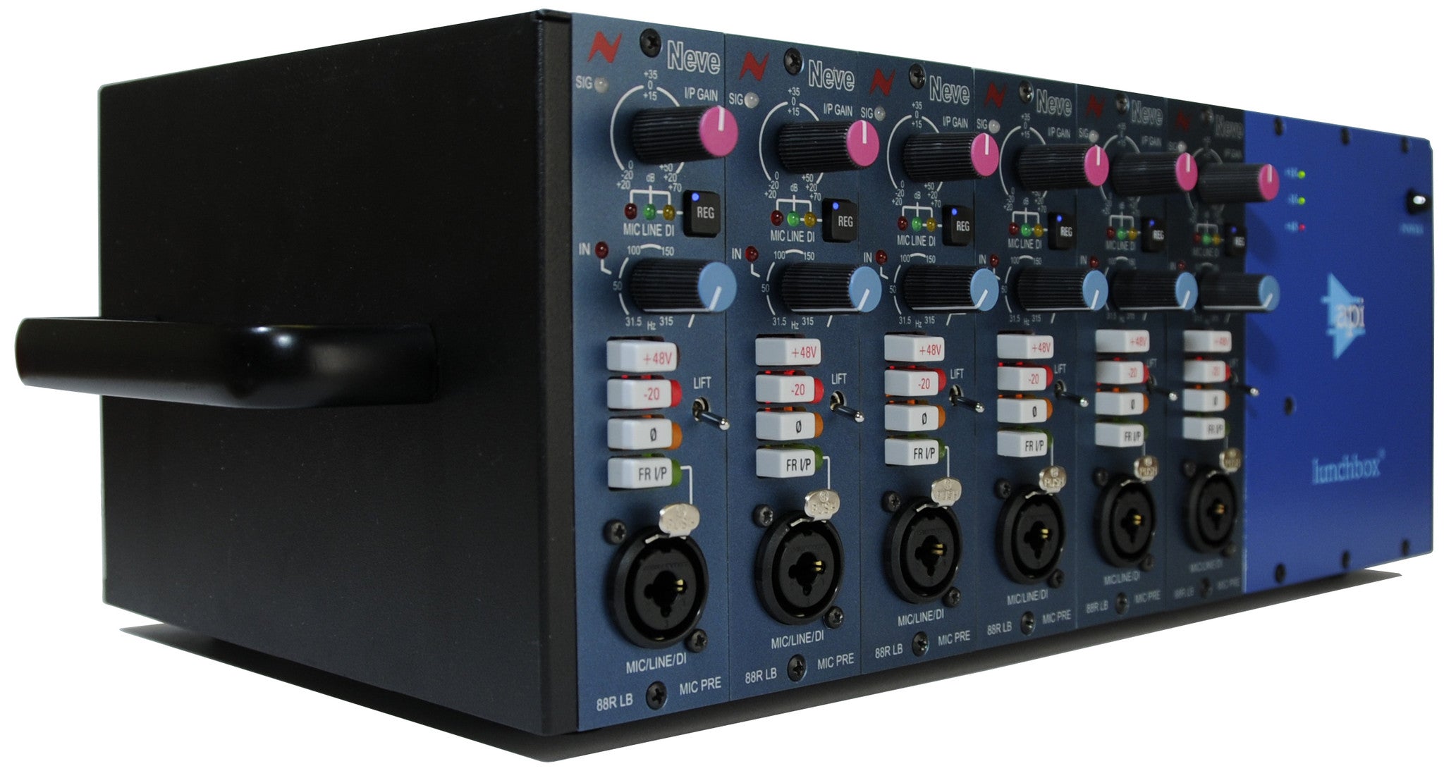 500 Series - AMS Neve - AMS Neve 88RLB 500 Series mono mic preamp module - Professional Audio Design, Inc