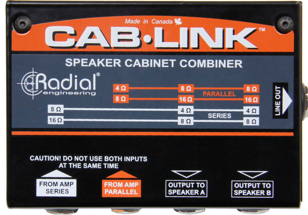 Radial Engineering CabLink - Passive Speaker Cabinet Merger
