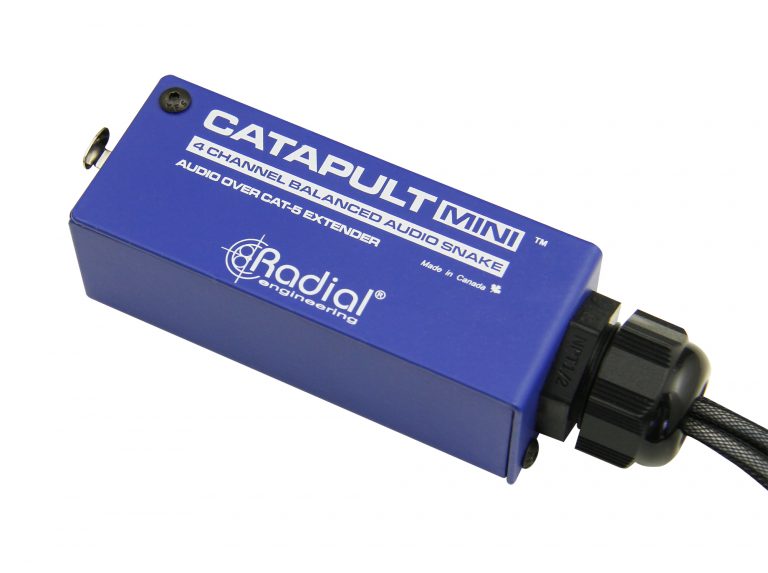 Radial Engineering Catapult Mini - Compact Cat 5 Analog Snake - Accessories - Professional Audio Design, Inc