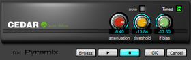 Cedar Audio Dehiss for Pyramix 32 Bit to 64 Bit upgrade