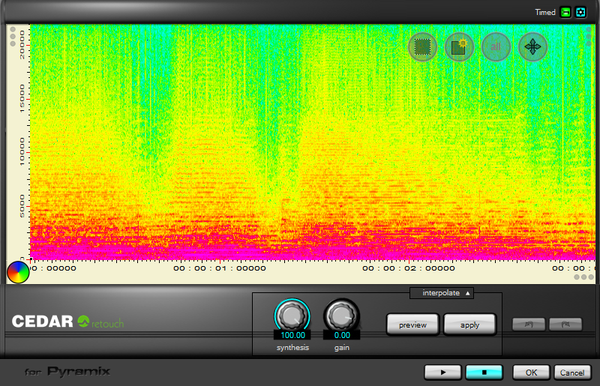Cedar Audio Retouch for Pyramix