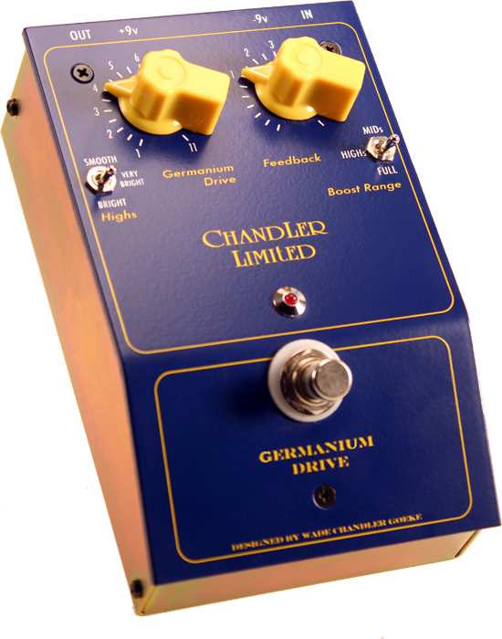 Recording Equipment,Accessories - Chandler Limited - Chandler Limited Germanium Drive Pedal - Professional Audio Design, Inc