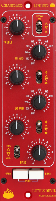 Recording Equipment - Chandler Limited - Chandler Limited 500 Series Little Devil EQ - Professional Audio Design, Inc