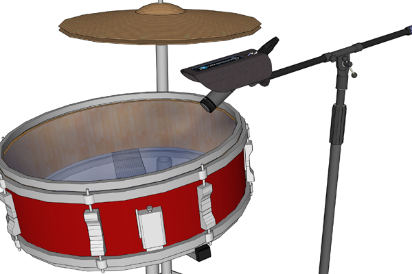 Primacoustic CrashGuard - Drum Mic Shield - Accessories - Professional Audio Design, Inc