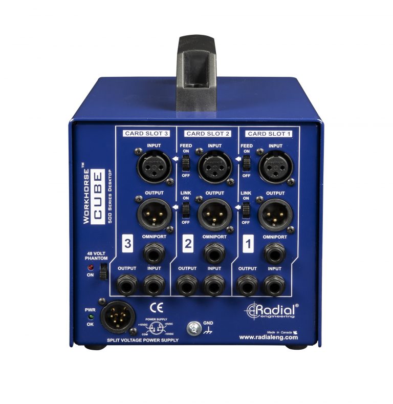 Radial Engineering Cube - 500 Series - Professional Audio Design, Inc