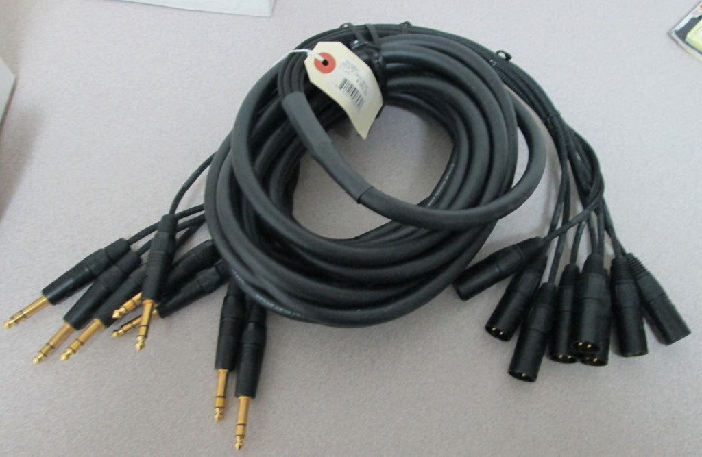 Mogami Gold 8 XLR(M)-TRS(M) 25ft - Cable - Professional Audio Mogami Gold 8 XLR(M)-TRS(M) 25ft - Cable - Professional Audio