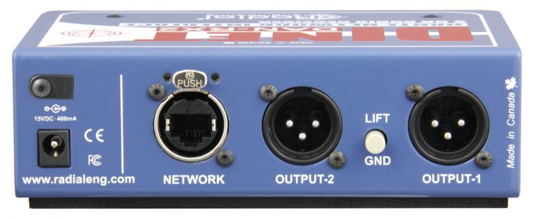 Radial Engineering DiNet DAN-RX2 - Live Sound - Professional Audio Design, Inc