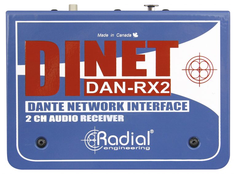 Radial Engineering DiNet DAN-RX2 - Live Sound - Professional Audio Design, Inc