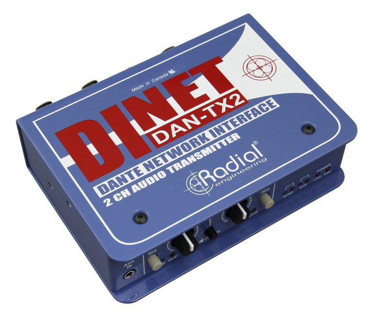 Radial Engineering DiNet DAN-TX2 - Live Sound - Professional Audio Design, Inc