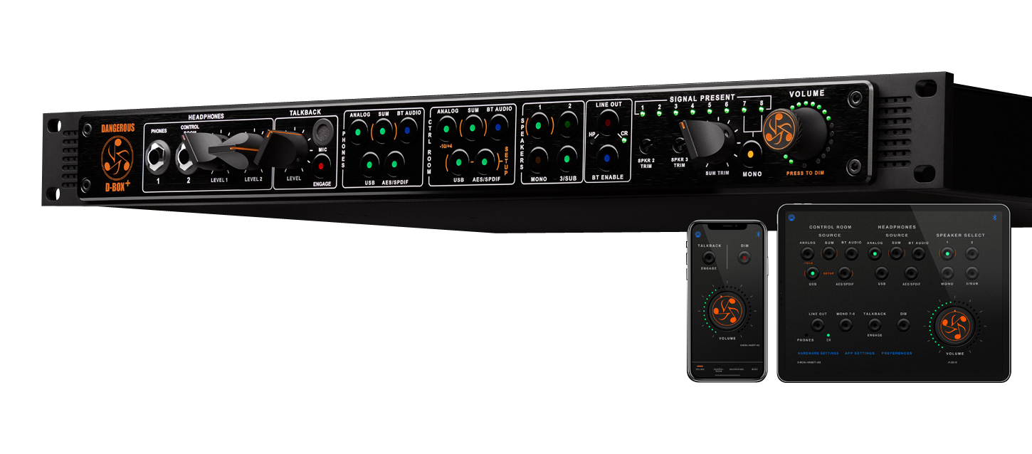 Dangerous Music D-Box+Consoles - Professional Audio Design, Inc