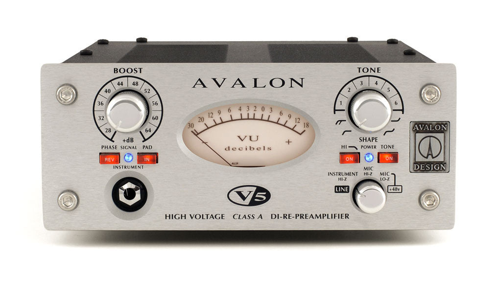 Recording Equipment - Avalon Design - Avalon V5 Mono - Professional Audio Design, Inc