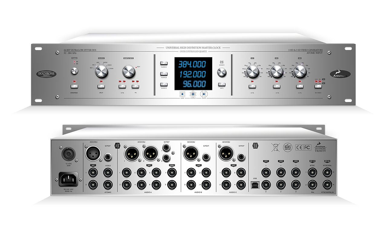 Recording Equipment,Computer Audio - Antelope Audio - Antelope Audio Isochrone TRINITY - Professional Audio Design, Inc