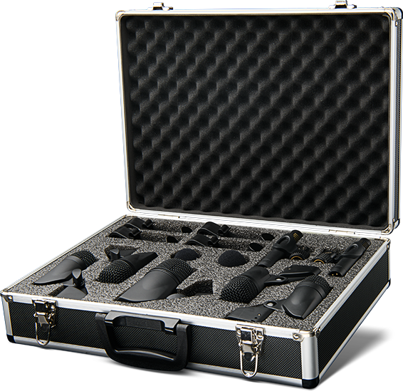 Presonus DM-7 - Complete Drum Microphone Set for Recording and Live Sound