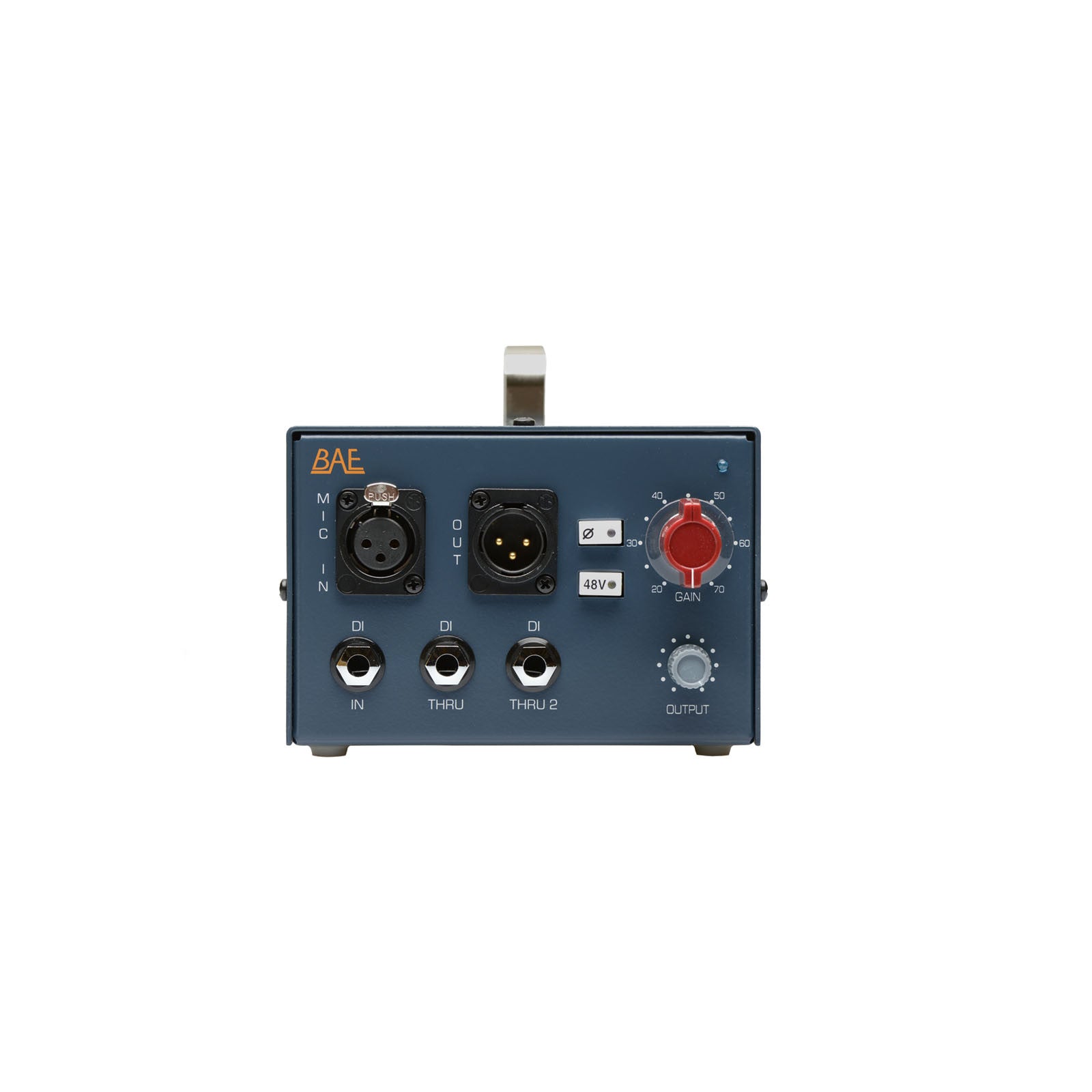 Recording Equipment - BAE Audio - BAE 1073 DMP-Single Channel Tabletop Mic Preamp - Professional Audio Design, Inc