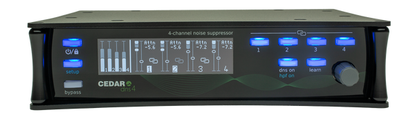 Cedar Audio DNS 4 - 4-Channel Dialogue Noise Suppressor