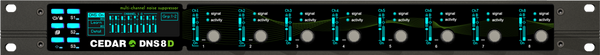 Cedar Audio DNS 8D - 8-Channel Dialogue Noise Suppressor with Dante®