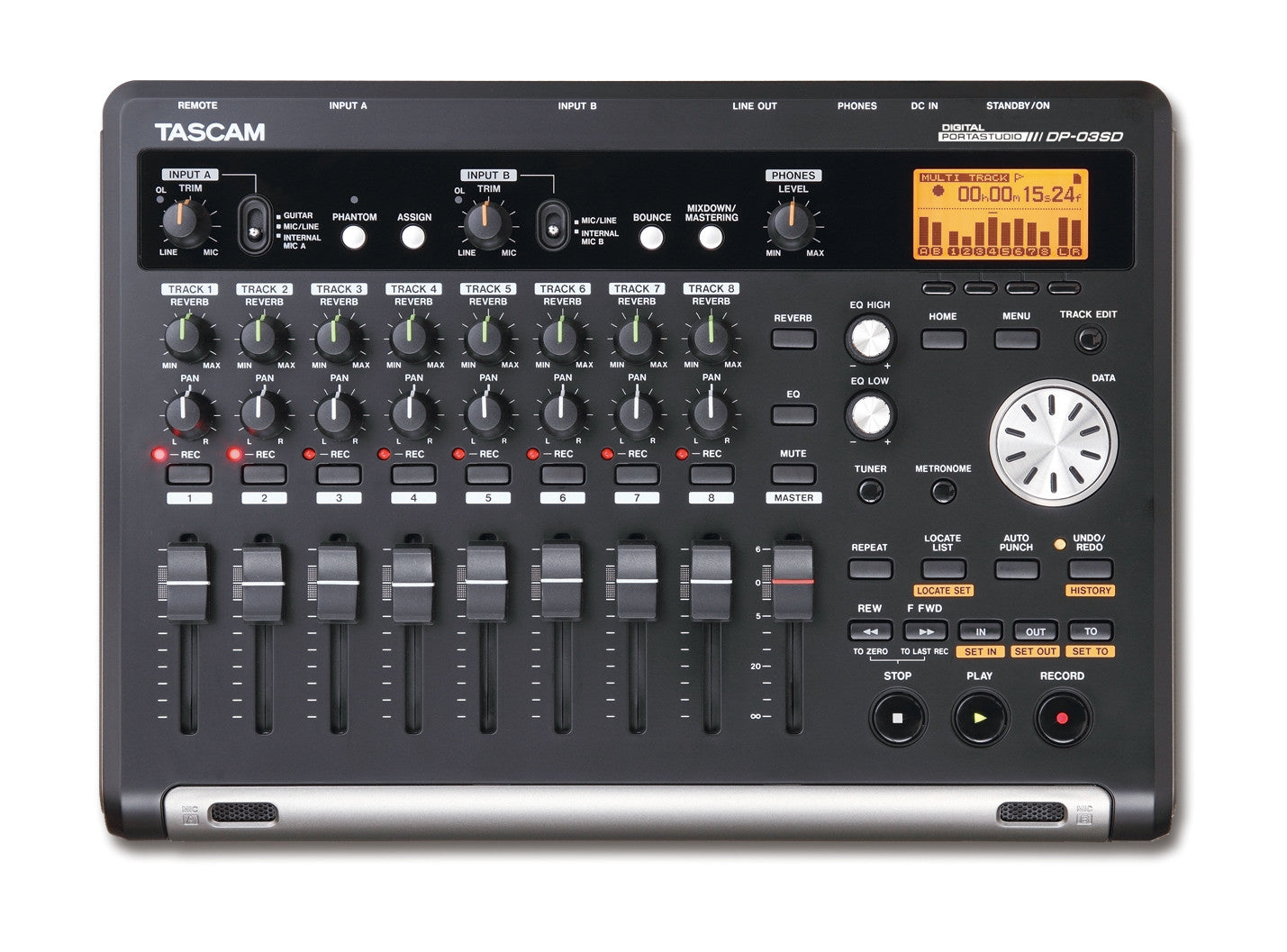 Recording Equipment - Tascam - Tascam DP-03 SD - Professional Audio Design, Inc