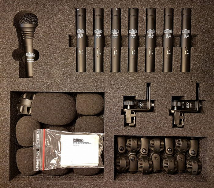 Milab Drum Pack - Microphone Pack for Drums