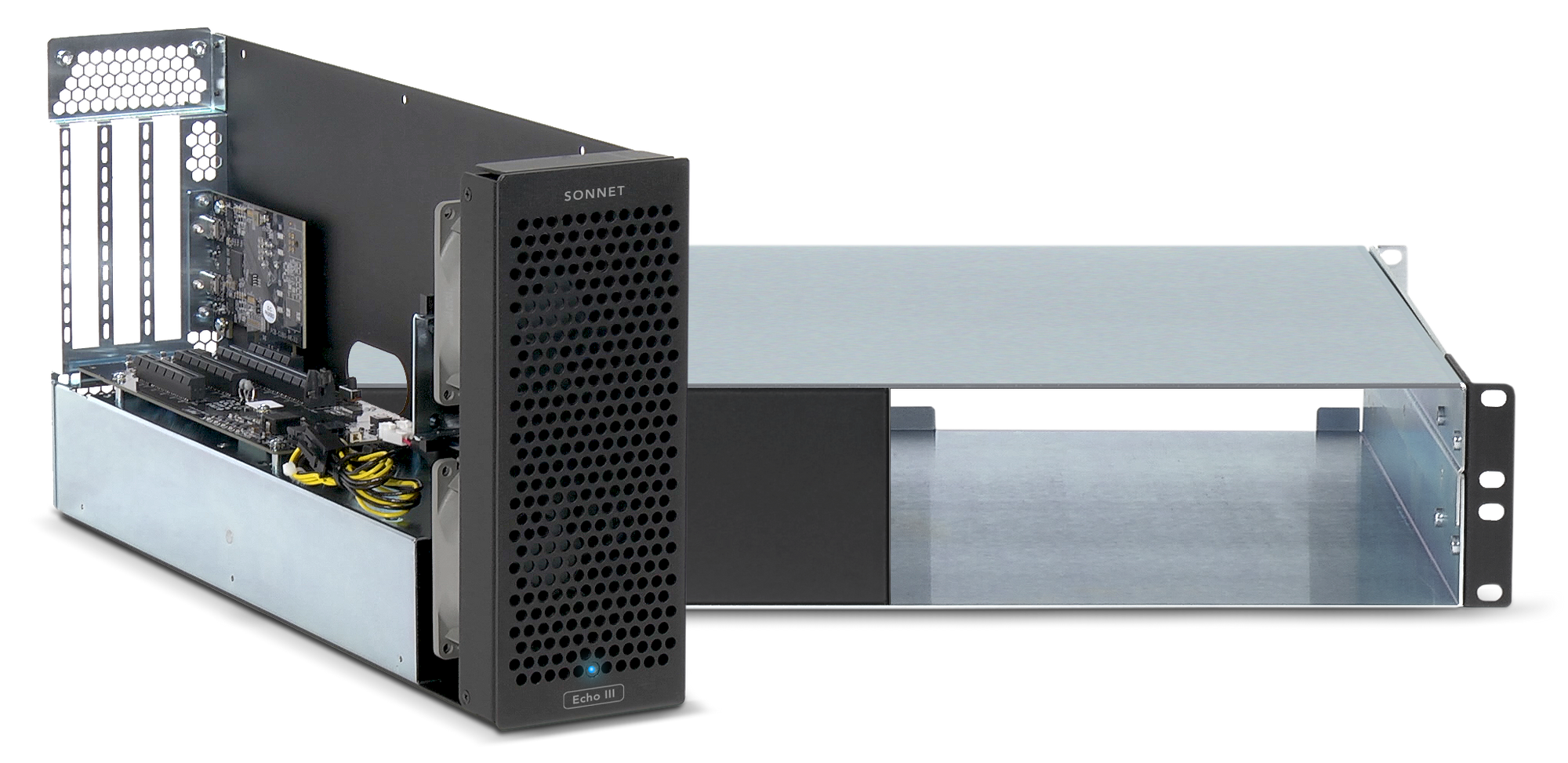 Sonnet Echo III Rackmount Thunderbolt Three-Slot PCIe Card Expansion System