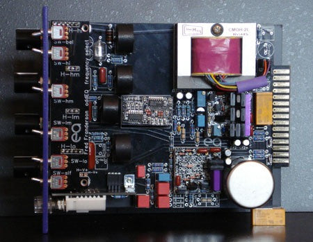 Recording Equipment - Purple Audio - Purple Audio Odd 4 Band Inductor-Based EQ Module - Professional Audio Design, Inc