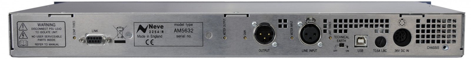 Recording Equipment - AMS Neve - AMS Neve 2254/R Mono Limiter/Compressor - Professional Audio Design, Inc