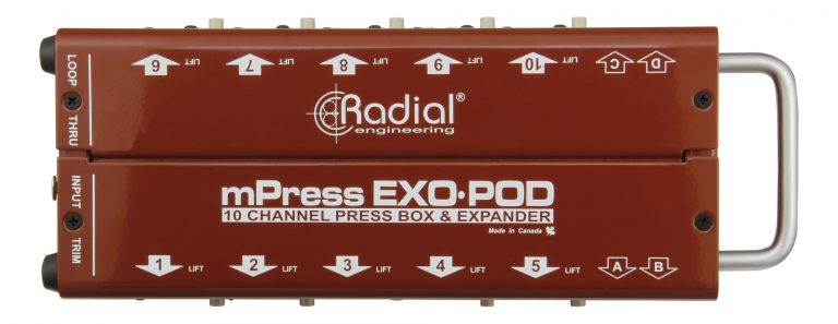 Radial Engineering Exo-Pod - Accessories - Professional Audio Design, Inc