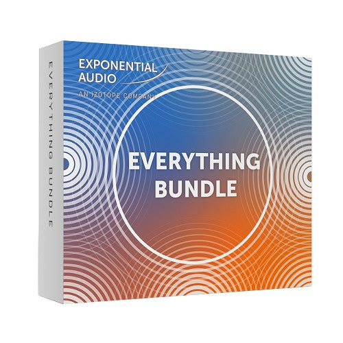 iZotope Exponential Audio Everything Bundle - Plugin - Professional Audio Design, Inc