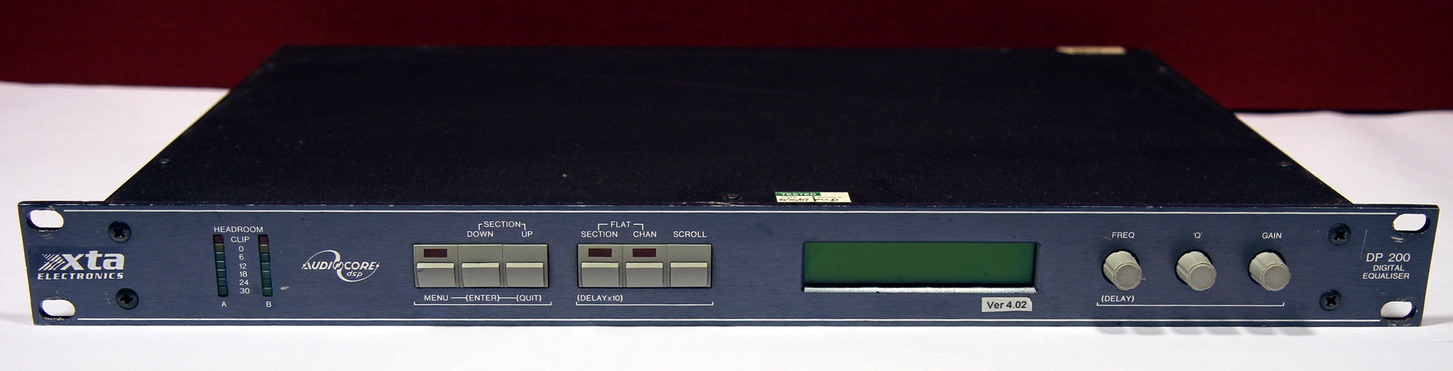 Recording Equipment - XTA - XTA DP200 Digital Crossover EQ (used) - Professional Audio Design, Inc