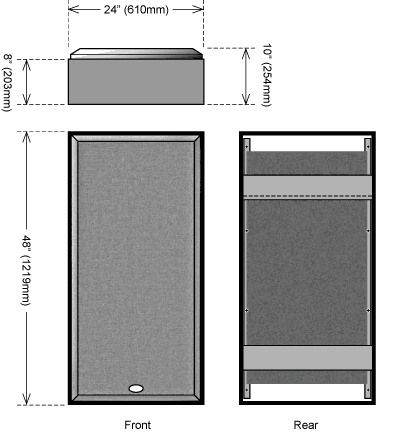 Primacoustic FullTrap - Broadband Bass Trap - Acoustics - Professional Audio Design, Inc