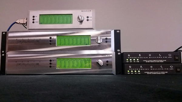Grace Design Model 801R 8 Channels Preamp Pair with Remote Unit (Used)