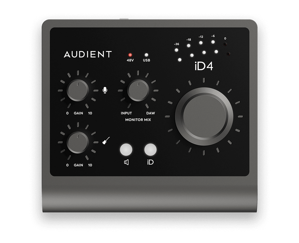 Audient ID4 MKII - 1 channel USB2 Interface and Monitoring