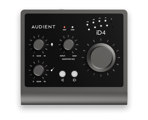 Audient ID4 MKII - 1 channel USB2 Interface and Monitoring