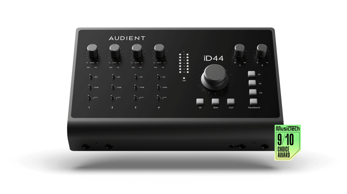 Audient iD44 MKII - 4 channel USB2 Interface and Monitoring
