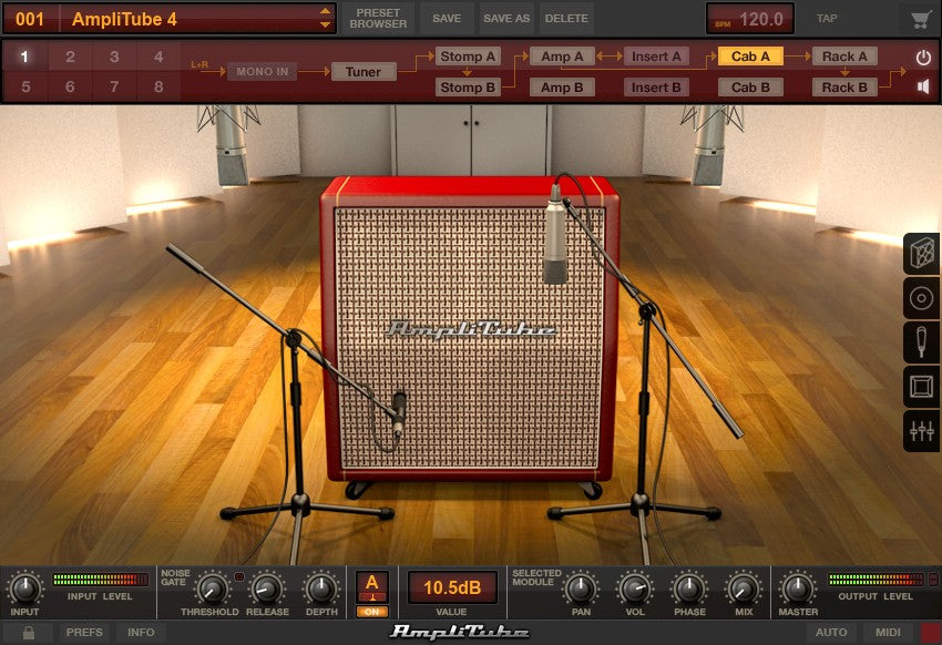 IK Multimedia Amplitube 4 Deluxe Upgrade Professional Audio Design, Inc