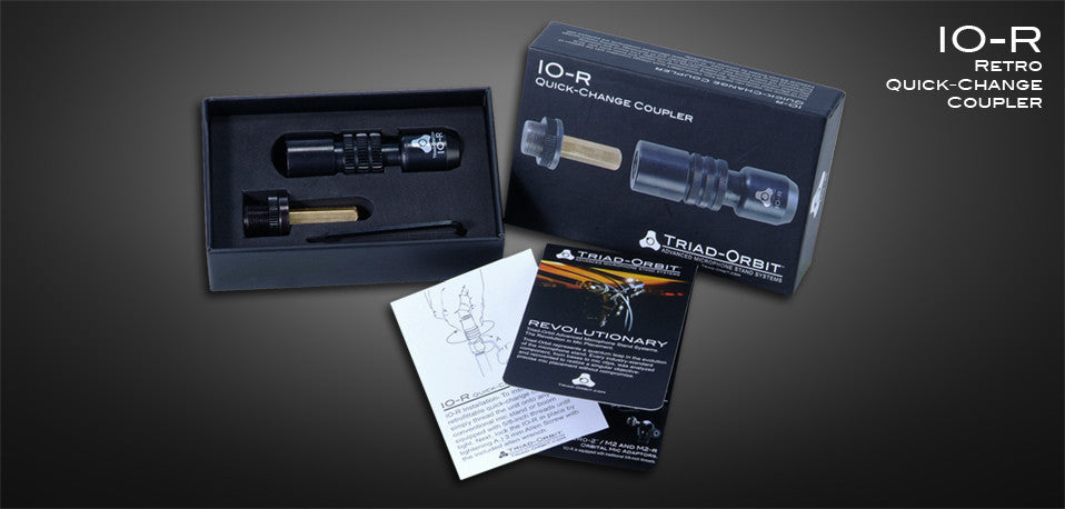 Accessories - Triad-Orbit Stands - Triad-Orbit IO-R Quick Change coupler - Professional Audio Design, Inc